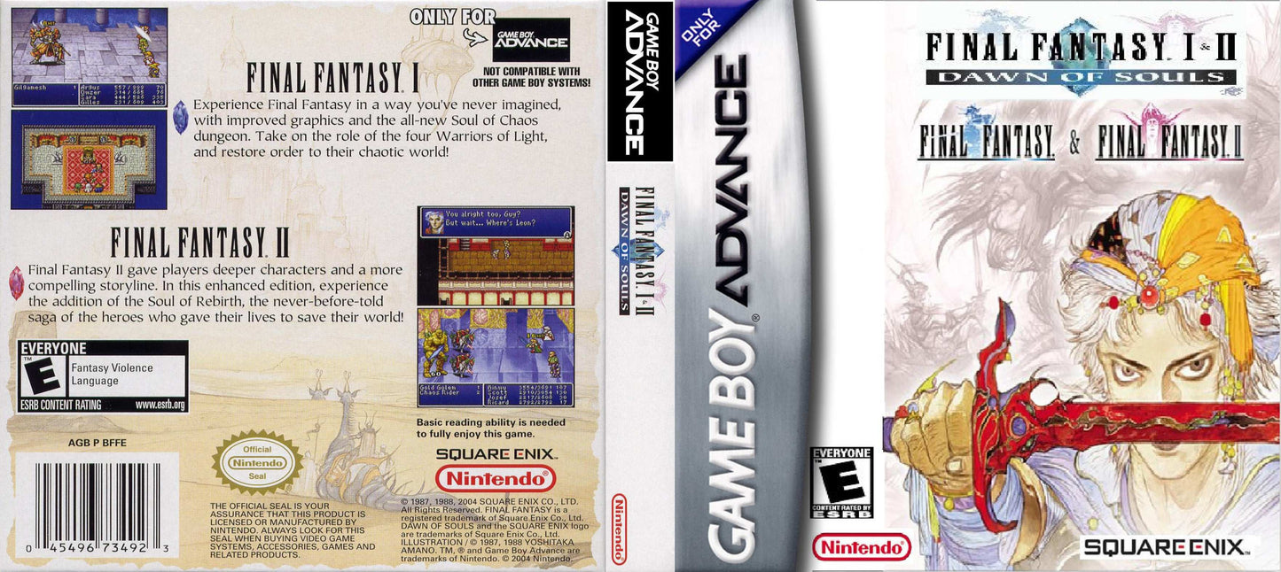 Final Fantasy I & II Dawn of Souls