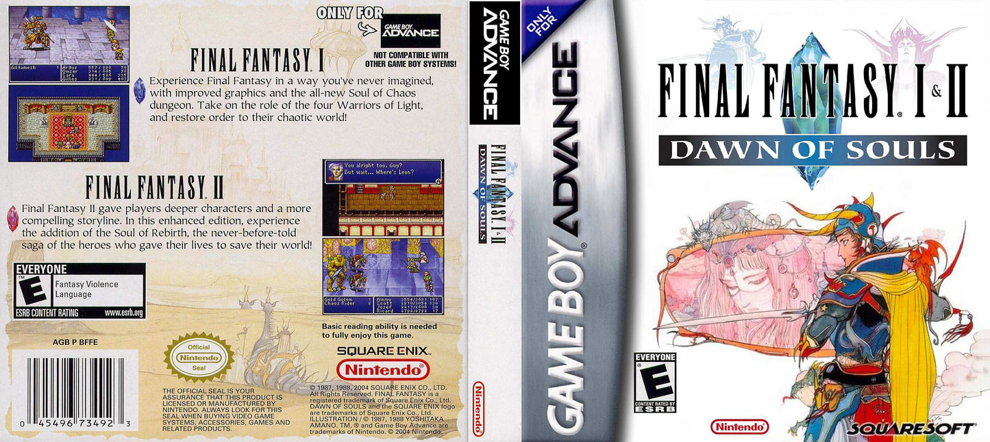 Final Fantasy I & II Dawn of Souls