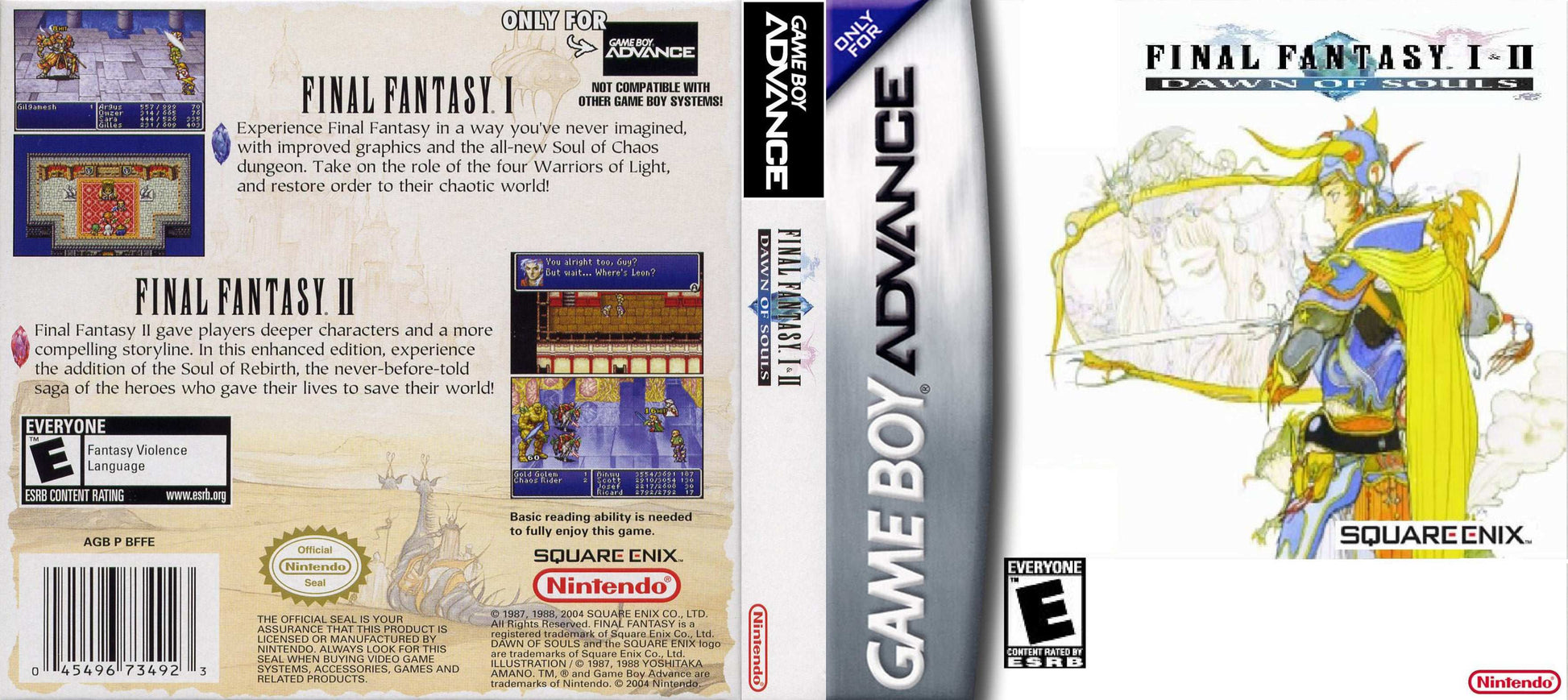 Final Fantasy I & II Dawn of Souls