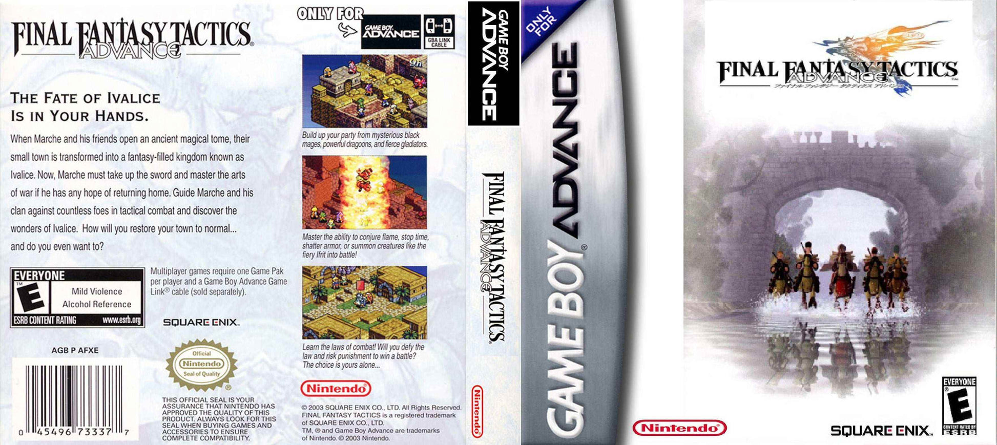 Final Fantasy Tactics Advance Cover Art - WOI Solutions