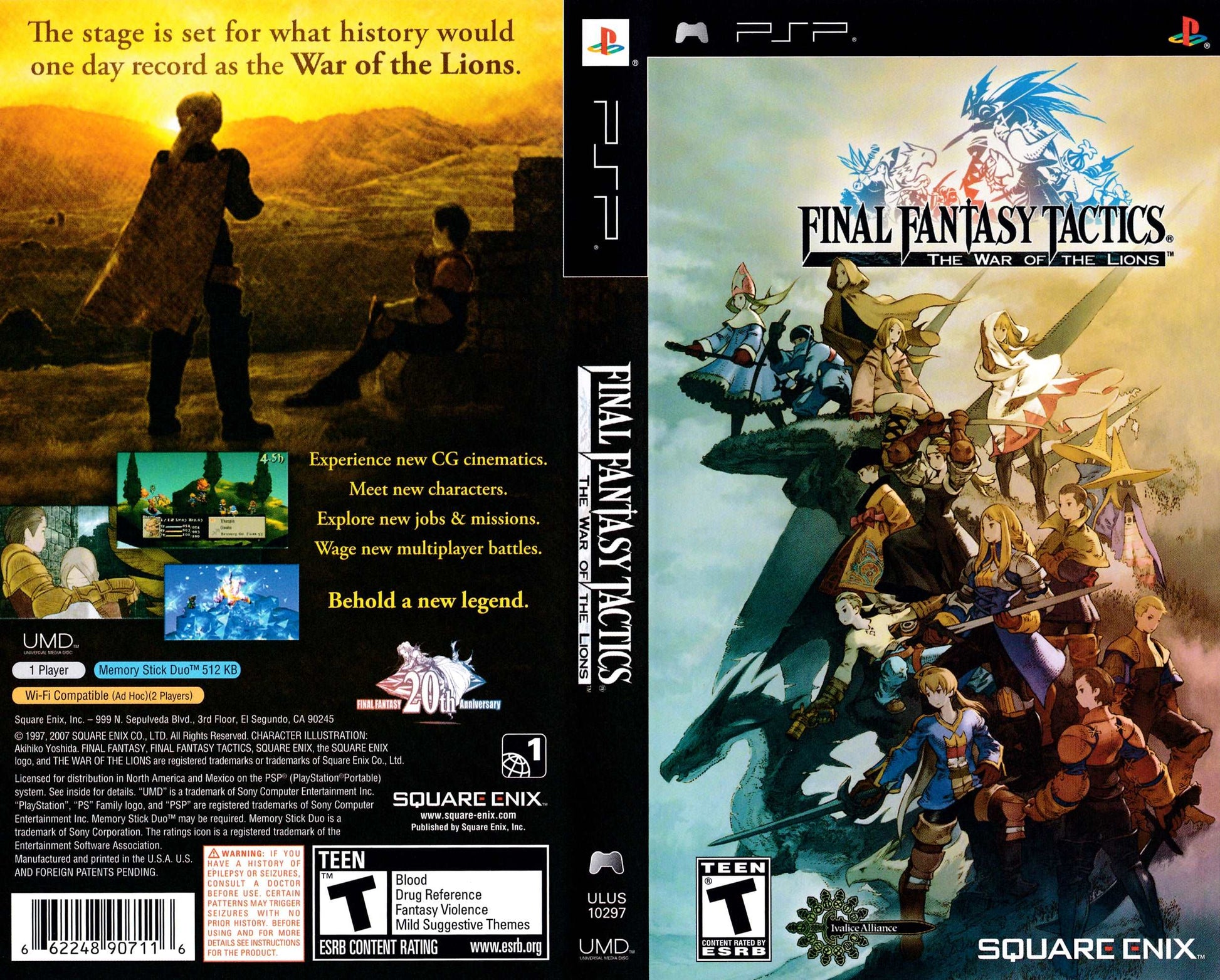 Final Fantasy Tactics The War of the Lions