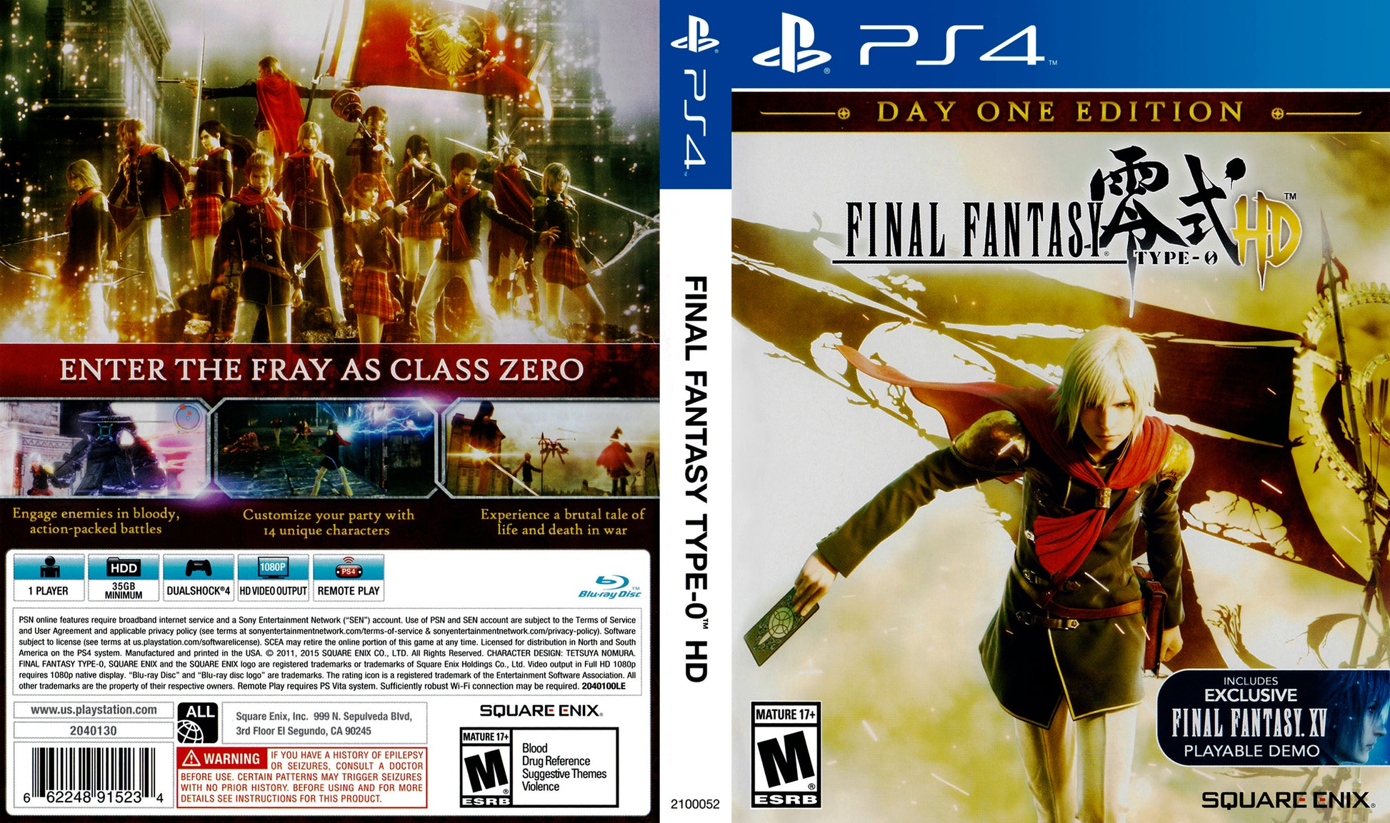 Final Fantasy Type-0 HD