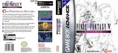Final Fantasy V Advance Cover Art - WOI Solutions