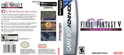 Final Fantasy V Advance Cover Art - WOI Solutions