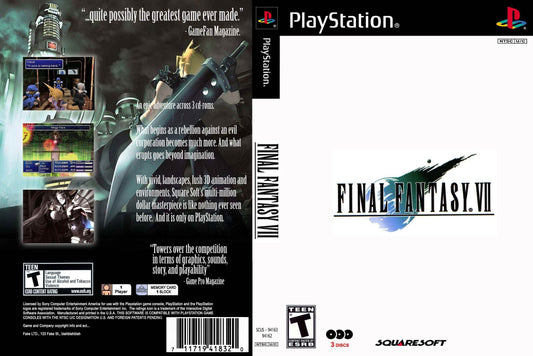 Final Fantasy VII Cover Art - WOI Solutions