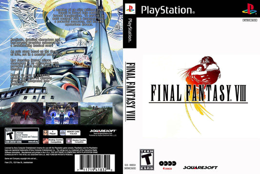Final Fantasy VIII Cover Art - WOI Solutions