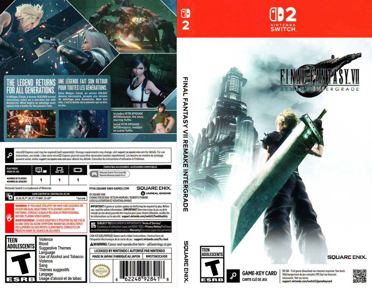 Final Fantasy VII Remake Intergrade