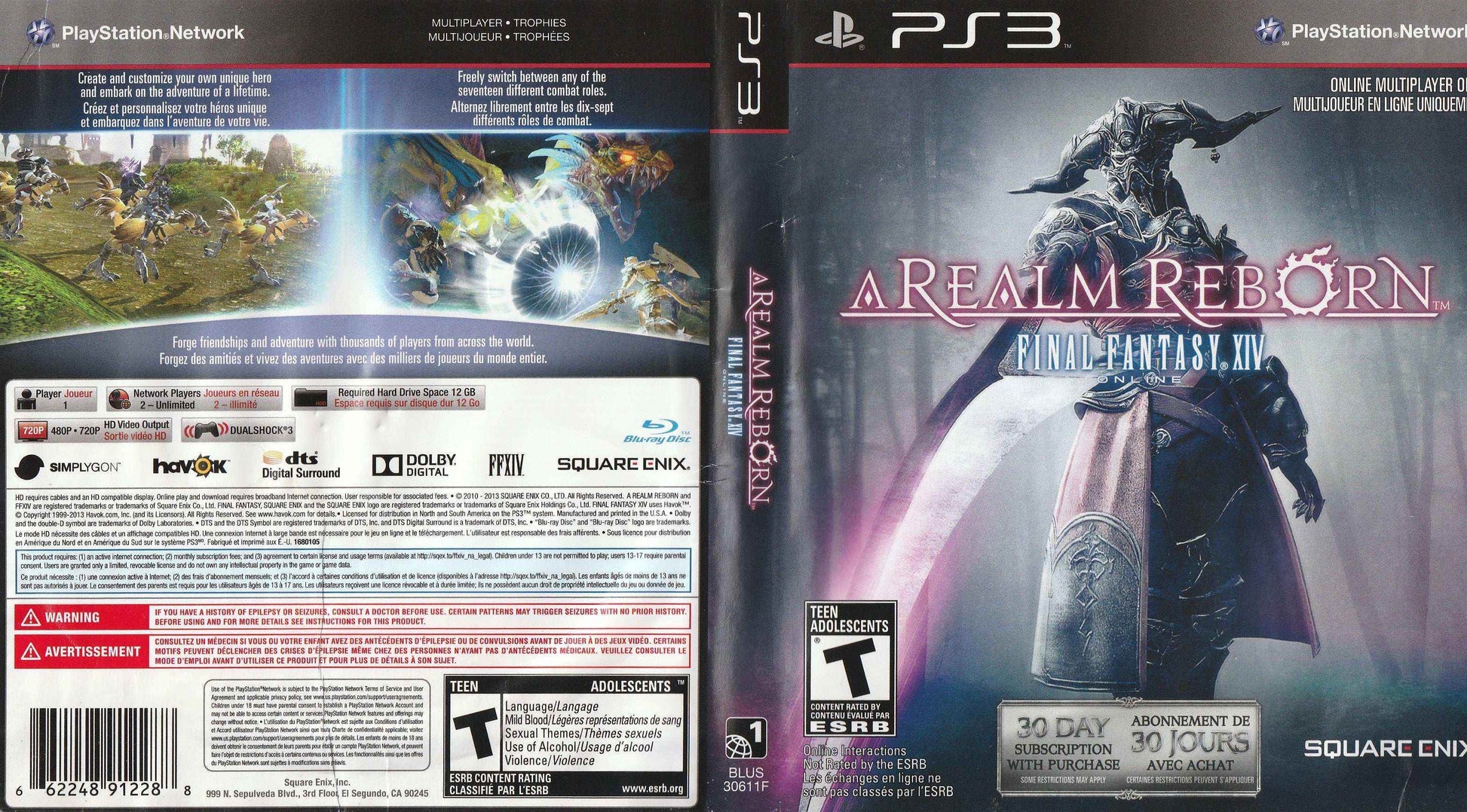 Final Fantasy XIV A Realm Reborn Cover Art - WOI Solutions