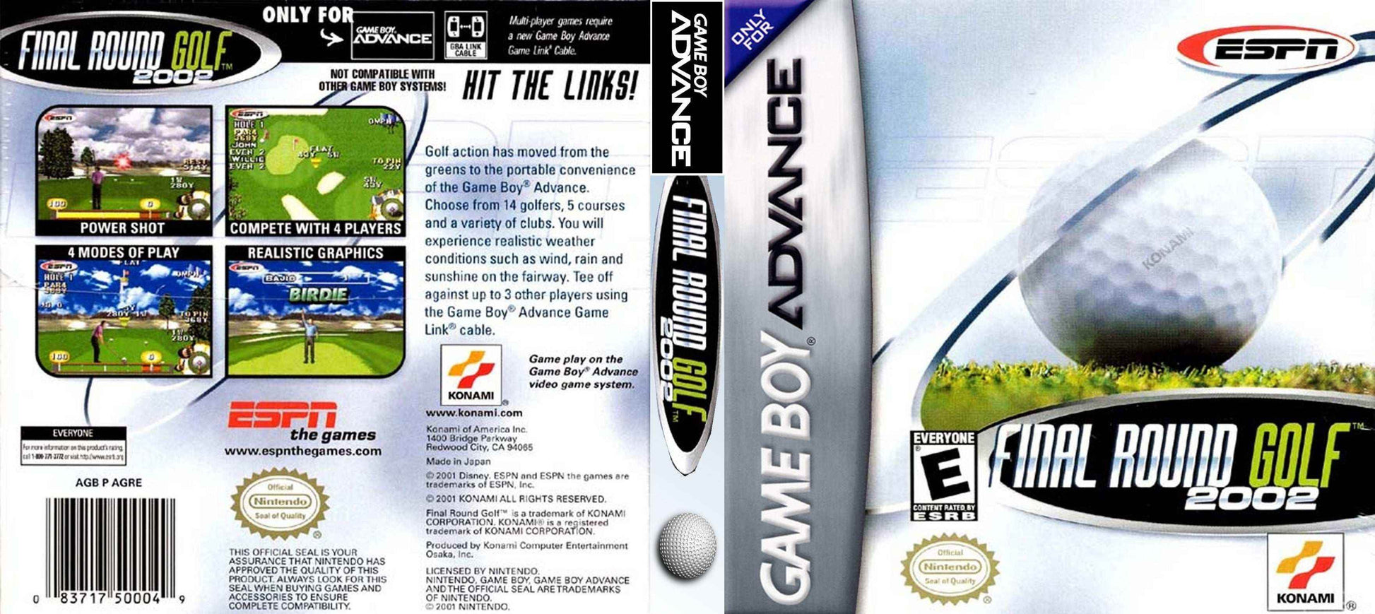 Final Round Golf 2002 Cover Art - WOI Solutions