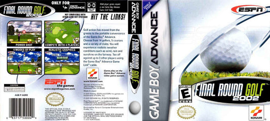 Final Round Golf 2002 Cover Art - WOI Solutions