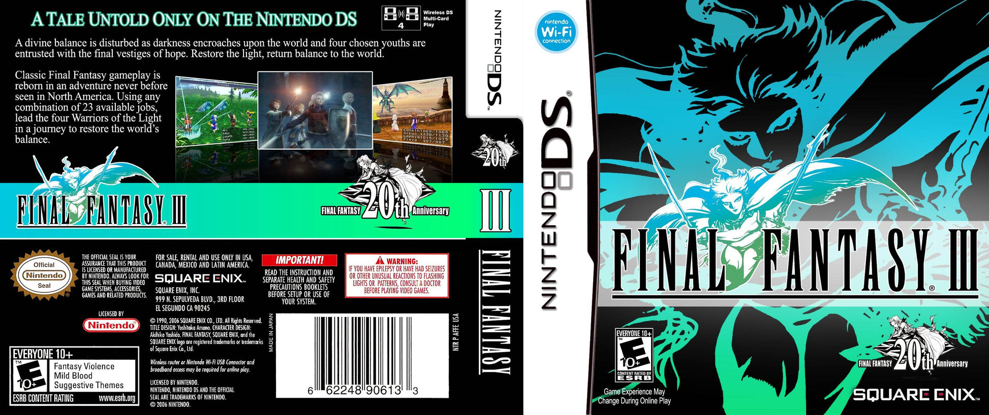 Final Fantasy III Cover Art - WOI Solutions