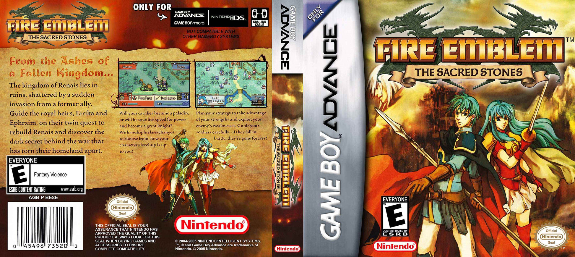 Fire Emblem Sacred Stones Cover Art - WOI Solutions