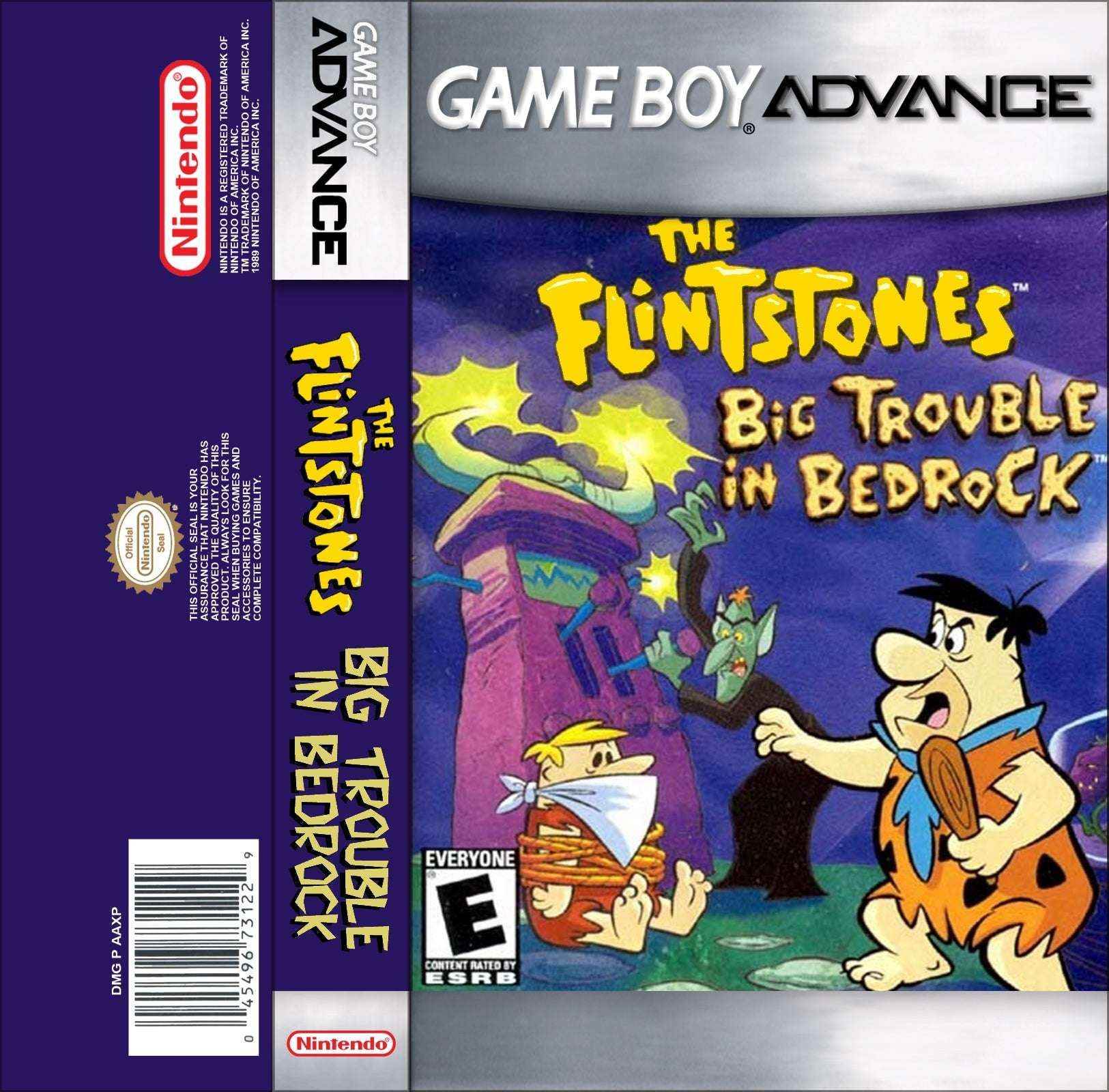 Flintstones Big Trouble in Bedrock Cover Art - WOI Solutions