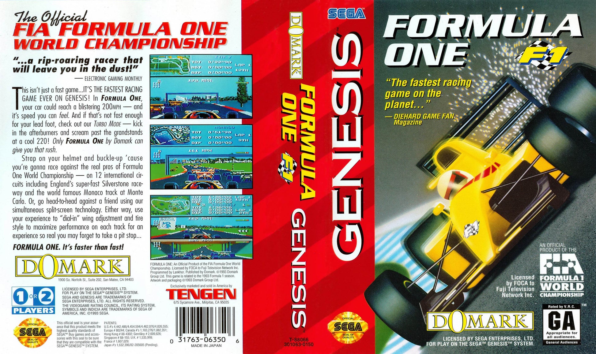 Formula One F1 Cover Art - WOI Solutions