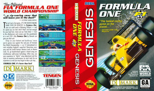 Formula One F1 Cover Art - WOI Solutions