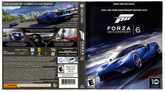 Forza Motorsport 6