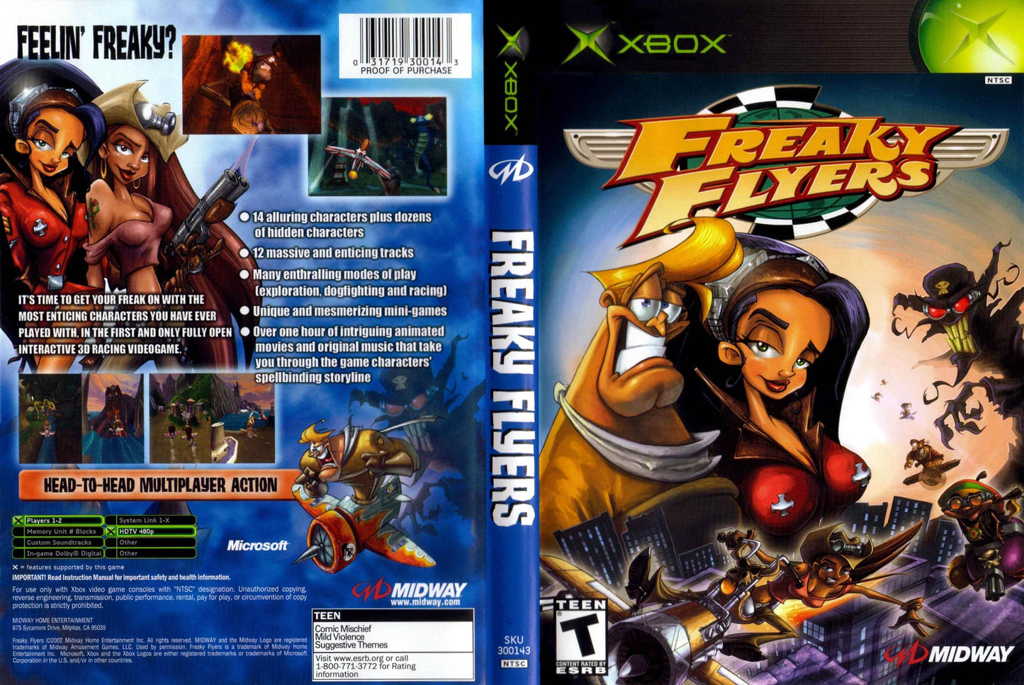 Freaky Flyers Cover Art - WOI Solutions