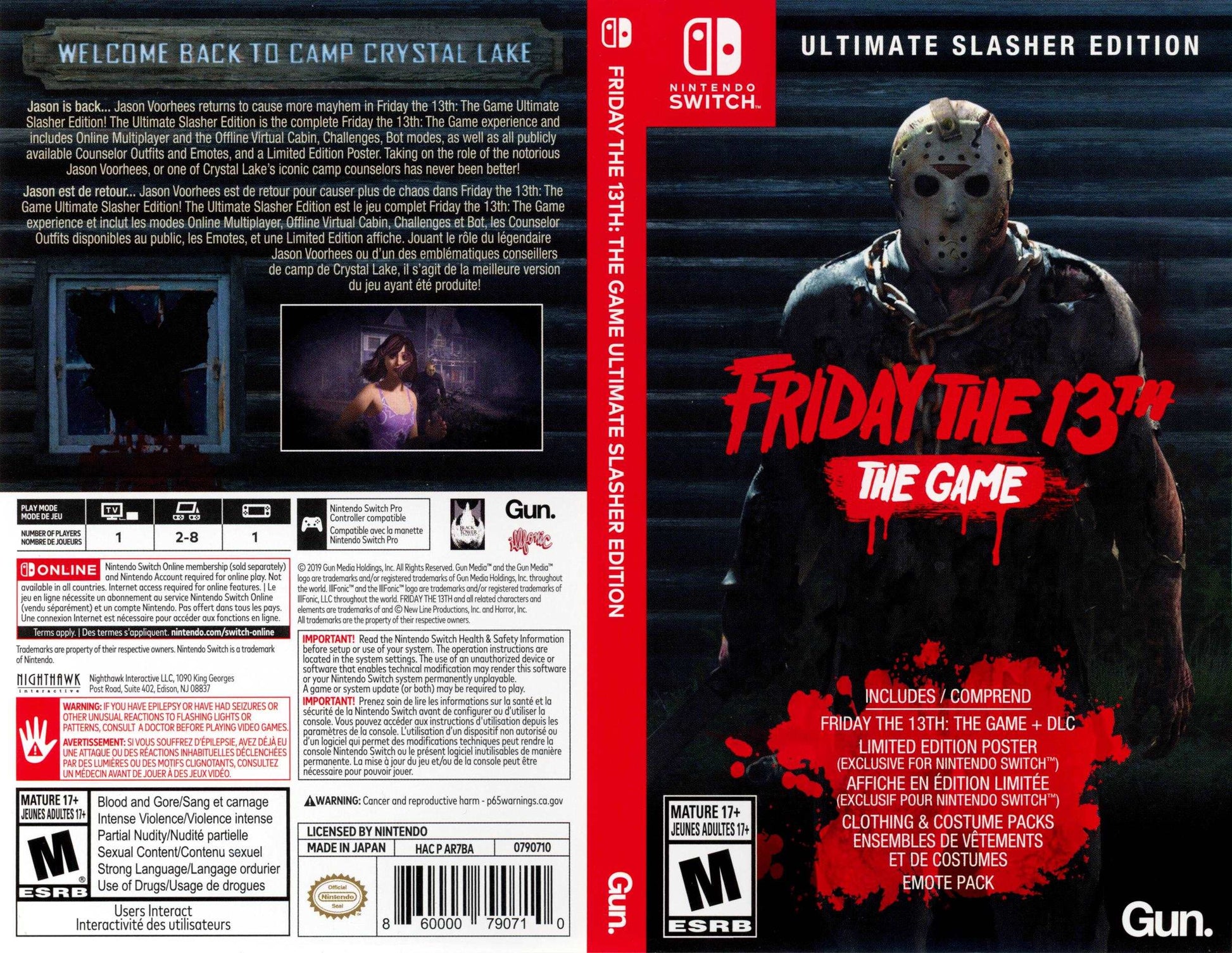 Friday the 13th The Game Ultimate Slasher Edition