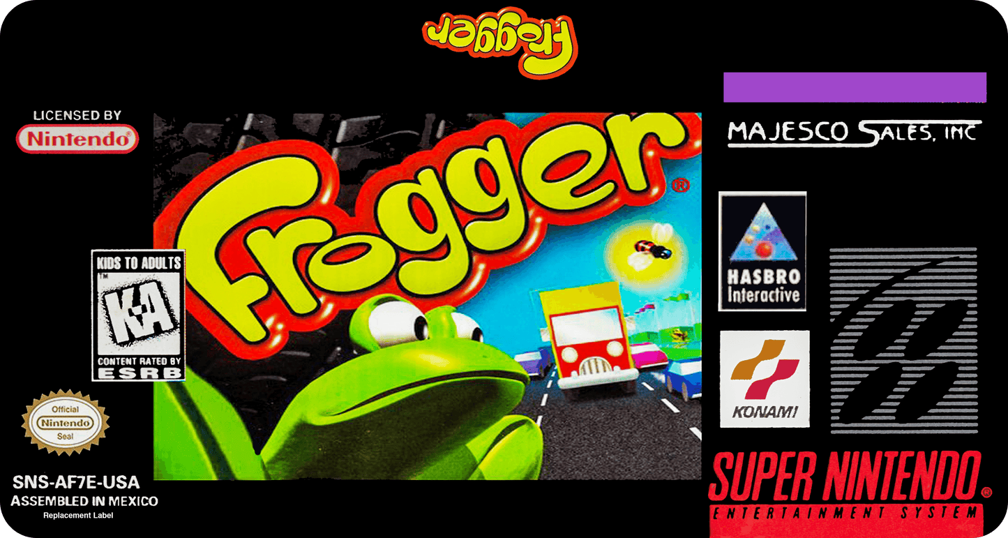 Frogger Cover Art - WOI Solutions