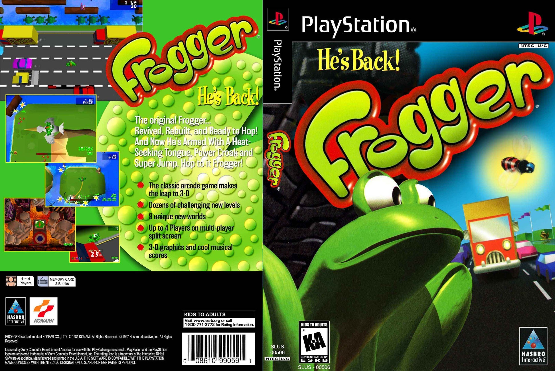 Frogger Cover Art - WOI Solutions