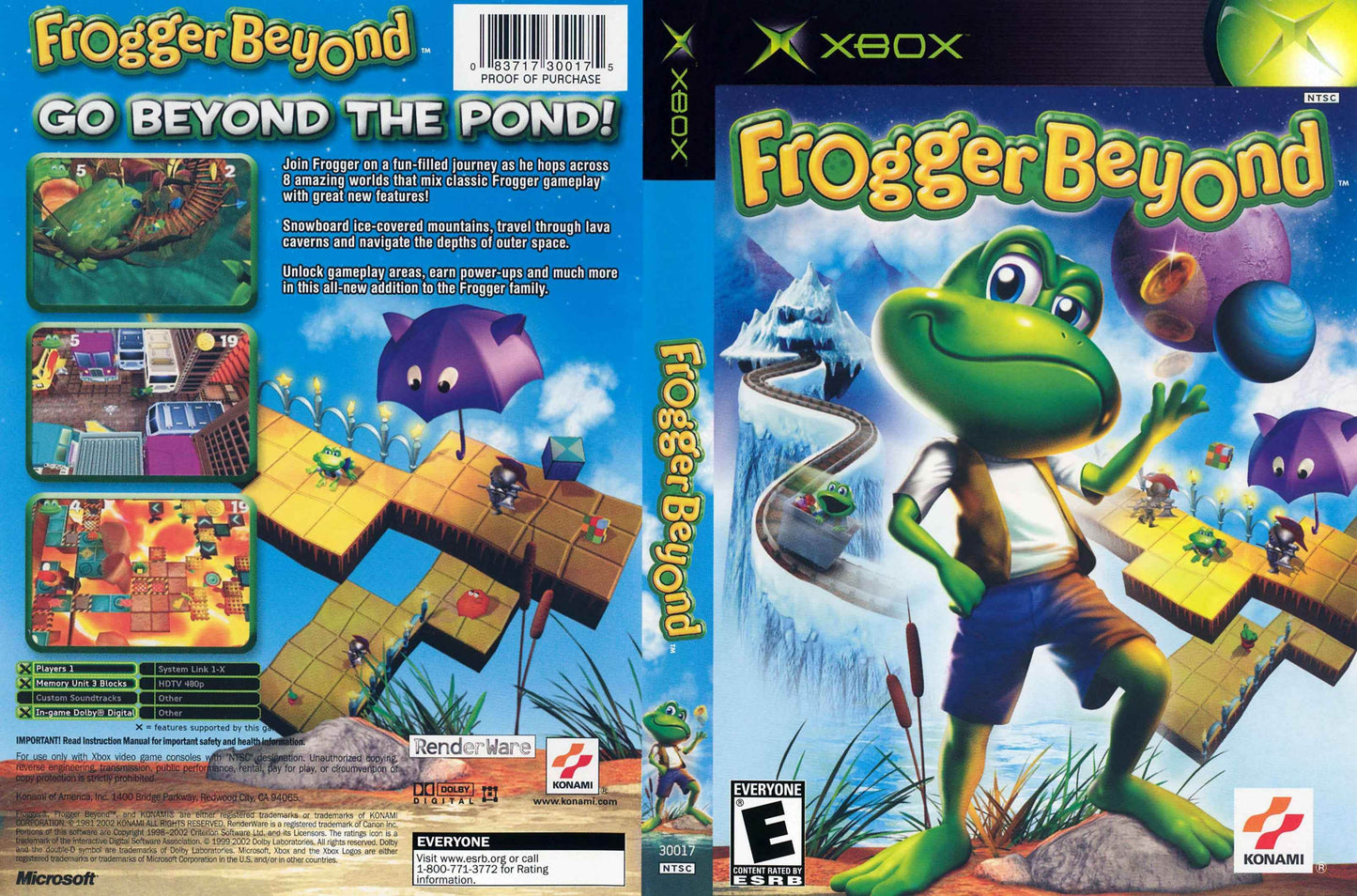Frogger Beyond Cover Art - WOI Solutions