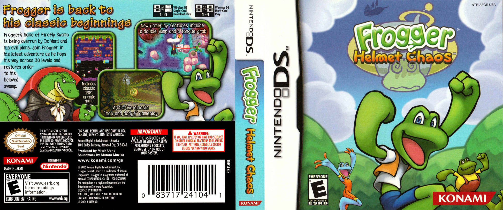 Frogger Helmet Chaos Cover Art - WOI Solutions