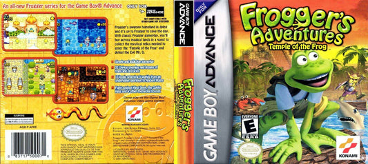 Froggers Adventures Temple of Frog Cover Art - WOI Solutions
