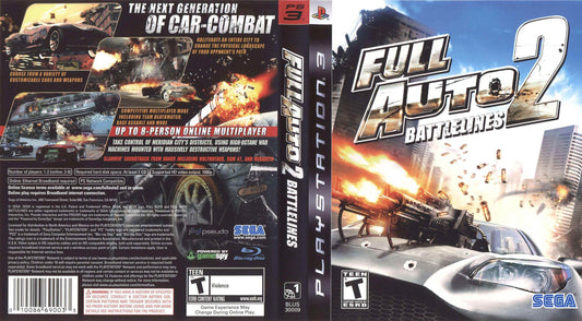 Full Auto 2 Battlelines Cover Art - WOI Solutions