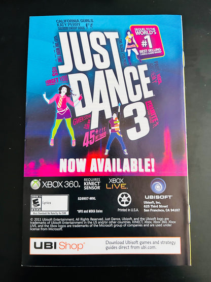 Just Dance Kids 2 for Xbox 360 Manual Only Cover Art - WOI Solutions