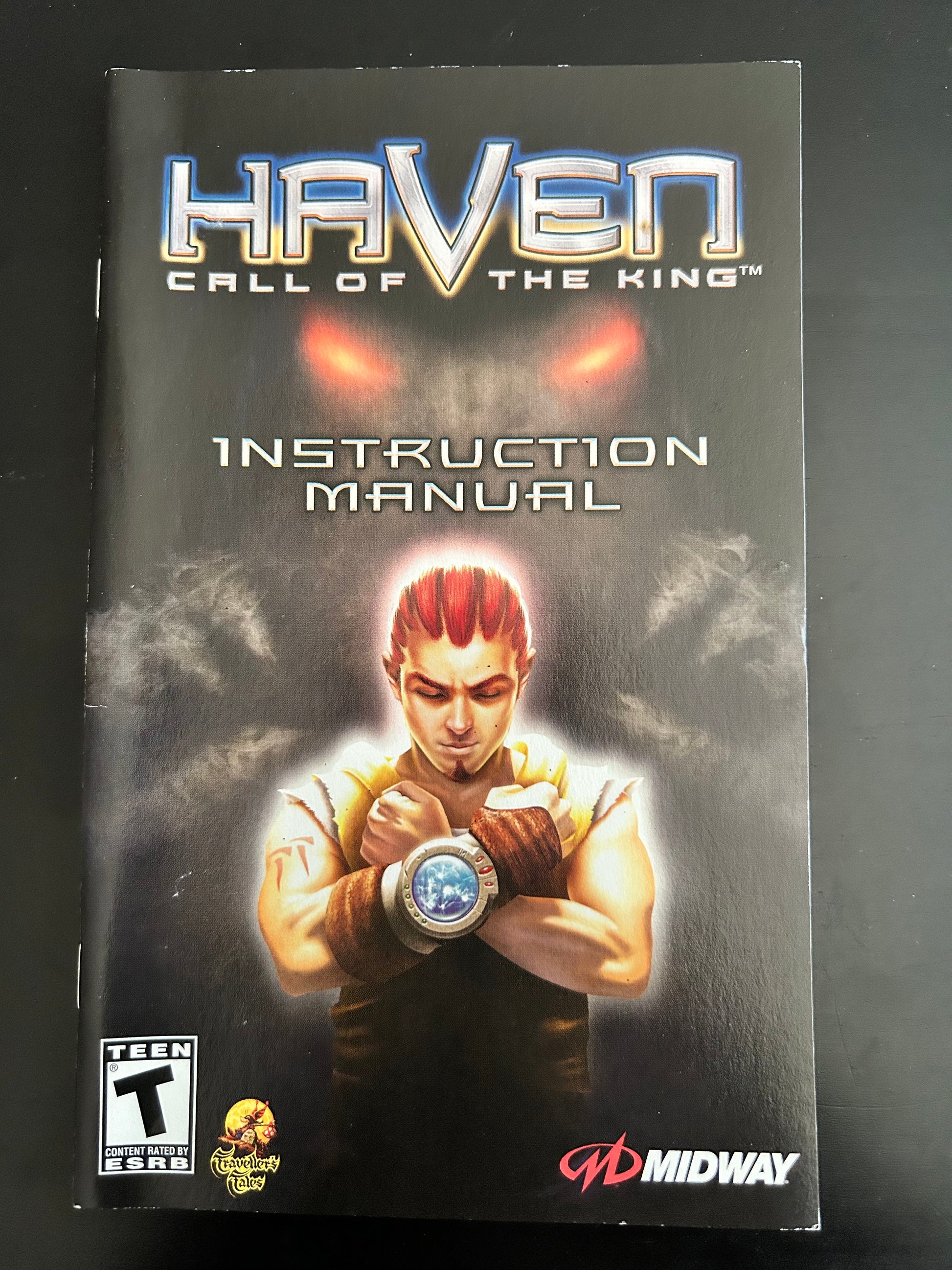 Haven Call of the King for PS2 Manual Only Cover Art - WOI Solutions