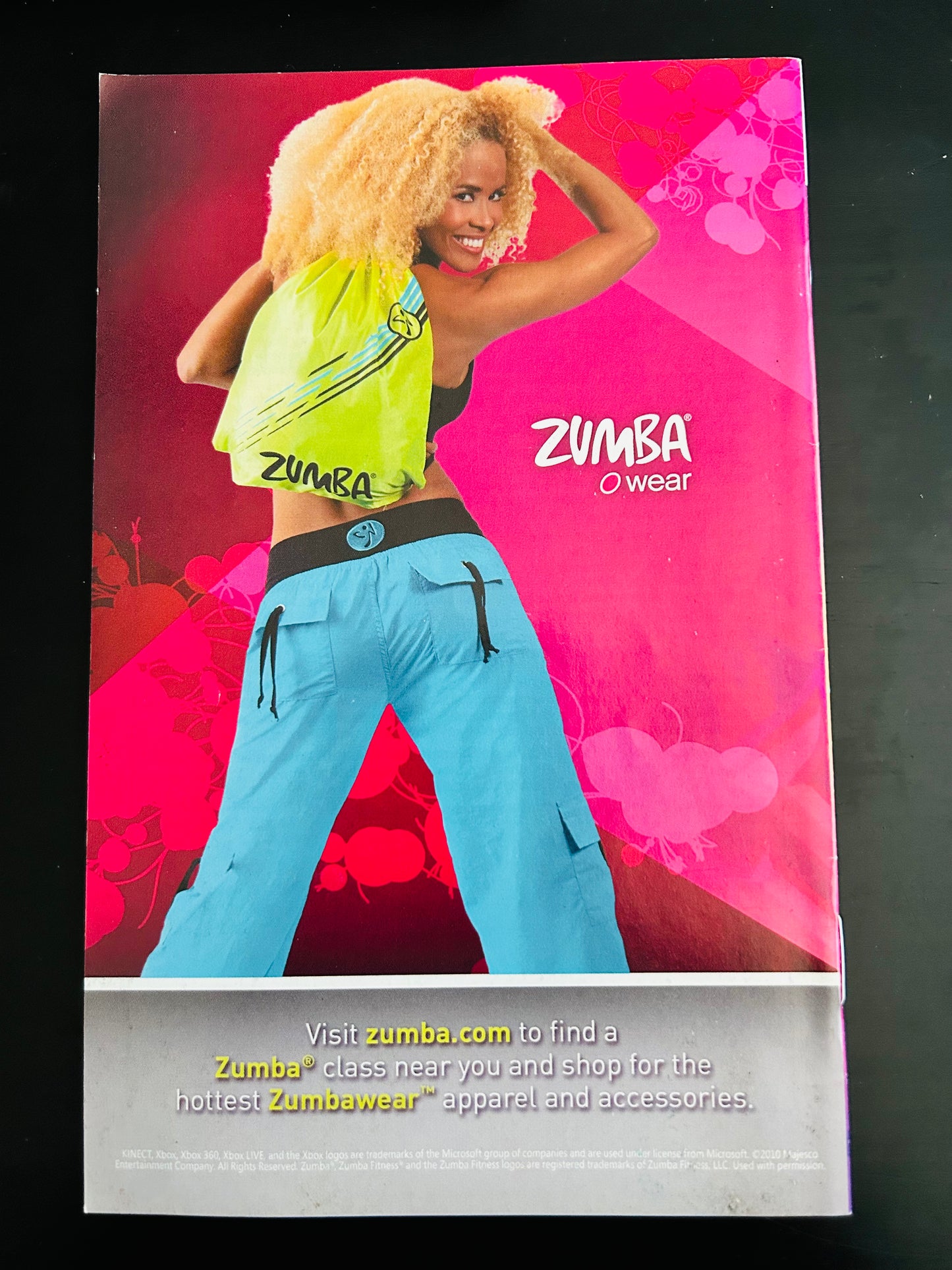 Zumba Fitness for Xbox 360 Manual Only Cover Art - WOI Solutions