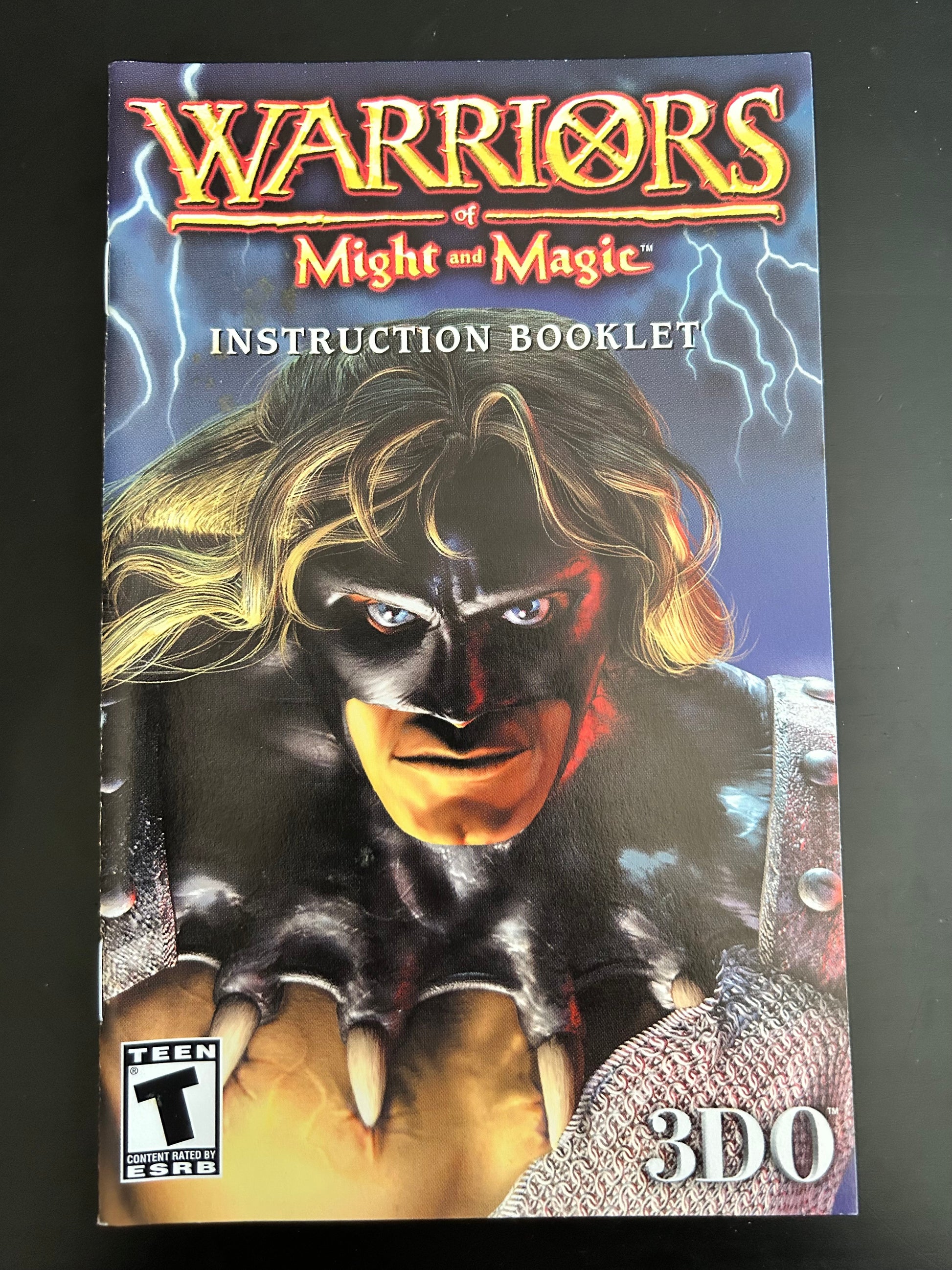 Warriors of Might and Magic for PS2 Manual Only Cover Art - WOI Solutions