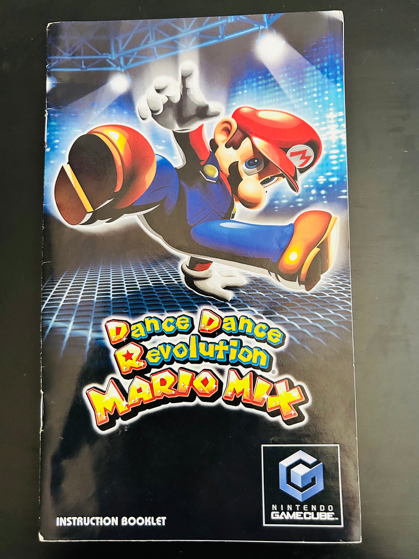 Dance Dance Revolution Mario Mix for GameCube Manual Only Cover Art - WOI Solutions