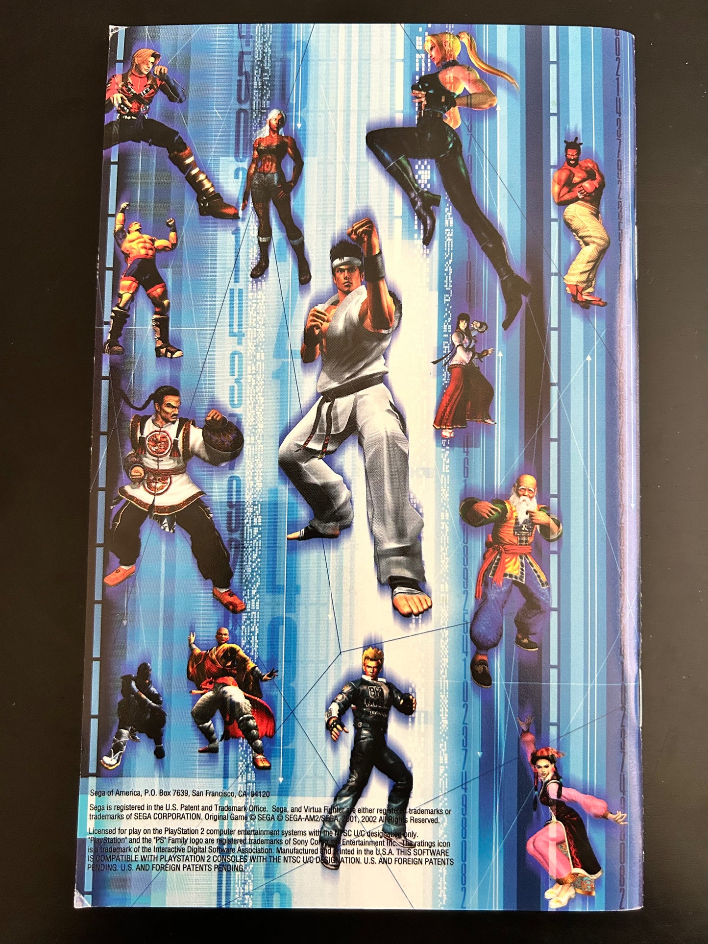 Virtua Fighter 4 for PS2 Manual Only Cover Art - WOI Solutions