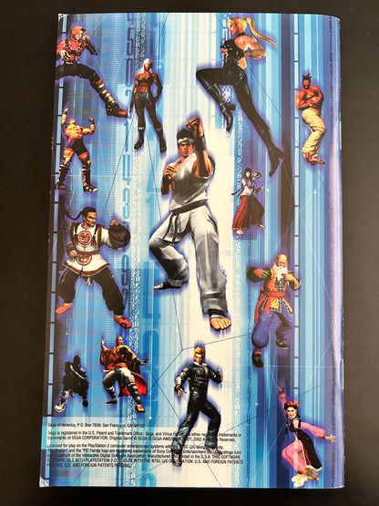 Virtua Fighter 4 for PS2 Manual Only Cover Art - WOI Solutions