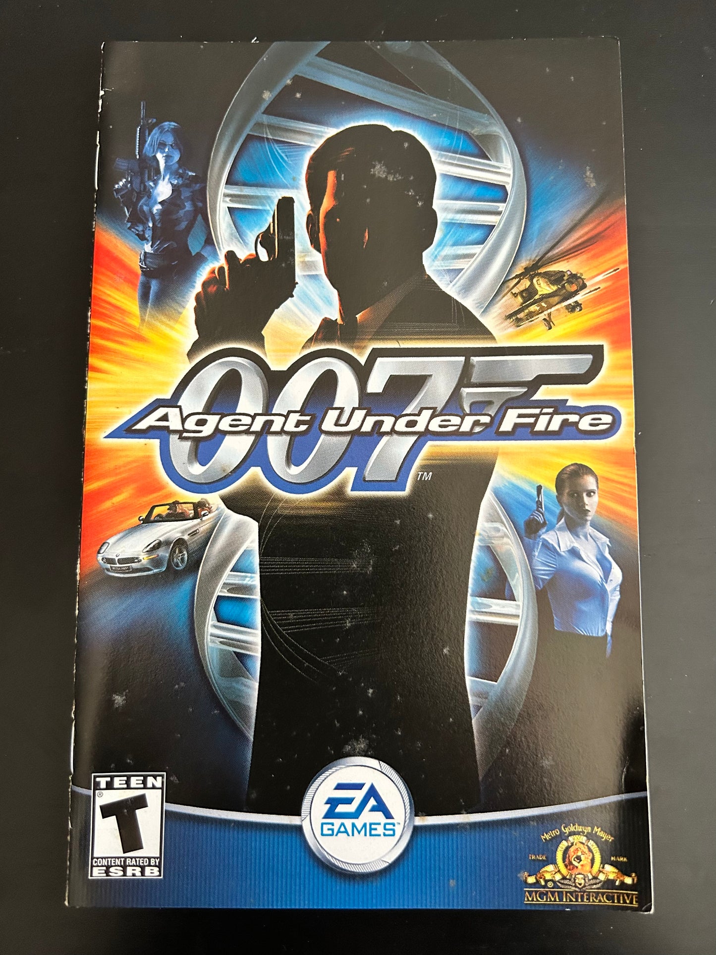 007 Agent Under Fire for PS2 Manual Only Cover Art - WOI Solutions