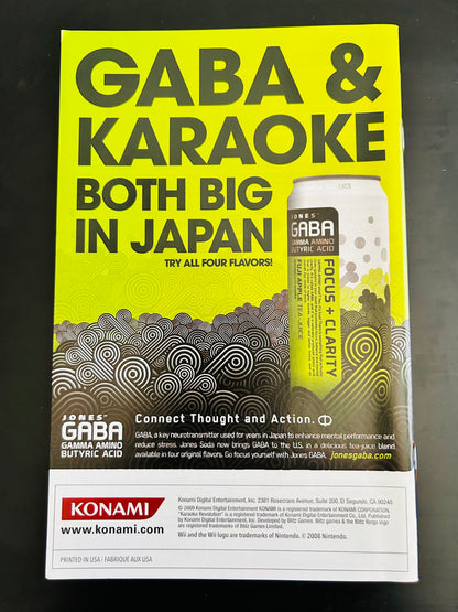 Karaoke Revolution for Nintendo Wii Manual Only Cover Art - WOI Solutions