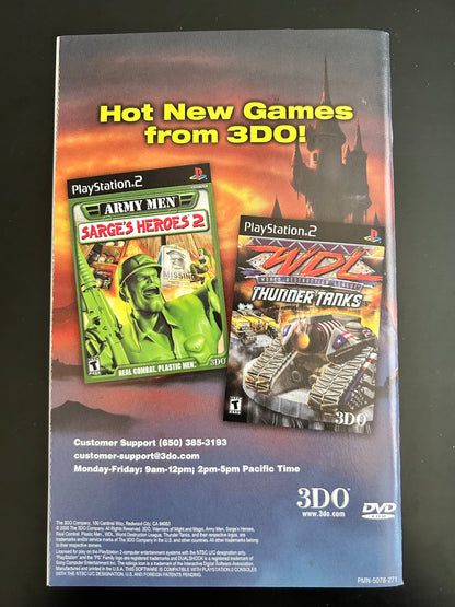 Warriors of Might and Magic for PS2 Manual Only Cover Art - WOI Solutions