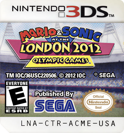 Mario &amp; Sonic en los Juegos Olímpicos de Londres 2012