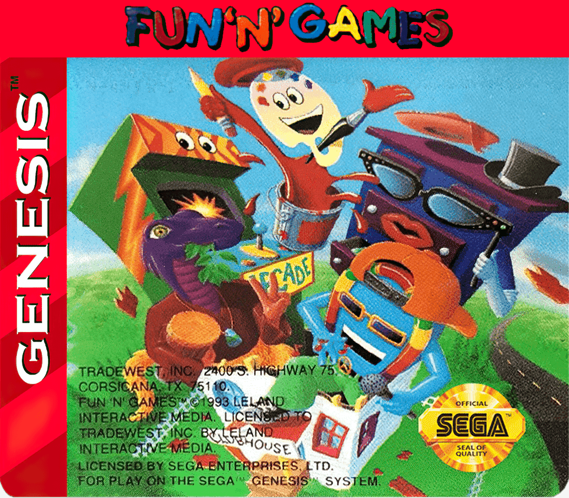 Fun 'n' Games Cover Art - WOI Solutions