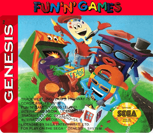 Fun 'n' Games Cover Art - WOI Solutions