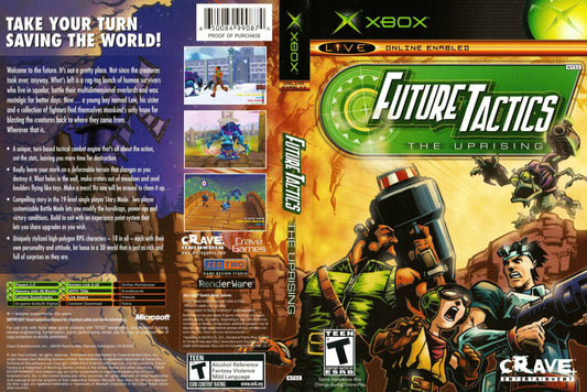 Future Tactics The Uprising Cover Art - WOI Solutions