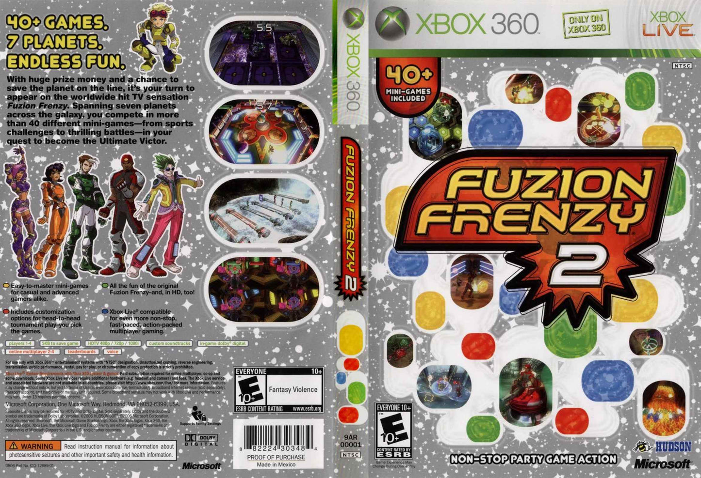 Fuzion Frenzy 2 Cover Art - WOI Solutions