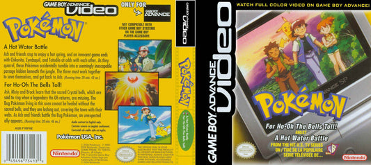 GBA Video Pokemon For Ho-Oh The Bells Toll and A Hot Water Battle Cover Art - WOI Solutions