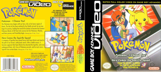 GBA Video Pokemon I Choose You Cover Art - WOI Solutions