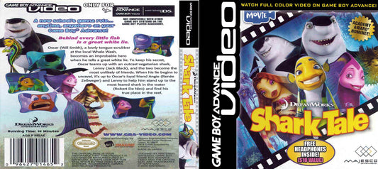 GBA Video Shark Tale Cover Art - WOI Solutions
