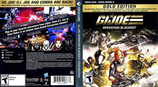 GI Joe Operation Blackout Gold Edition