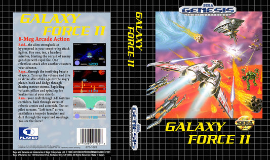 Galaxy Force II Cover Art - WOI Solutions
