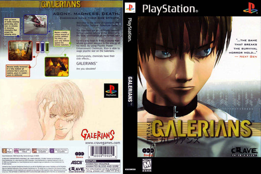 Galerians Cover Art - WOI Solutions