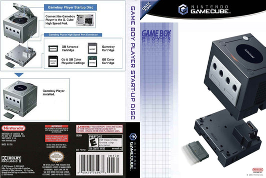 Game Boy Player Start-Up Disc Cover Art - WOI Solutions